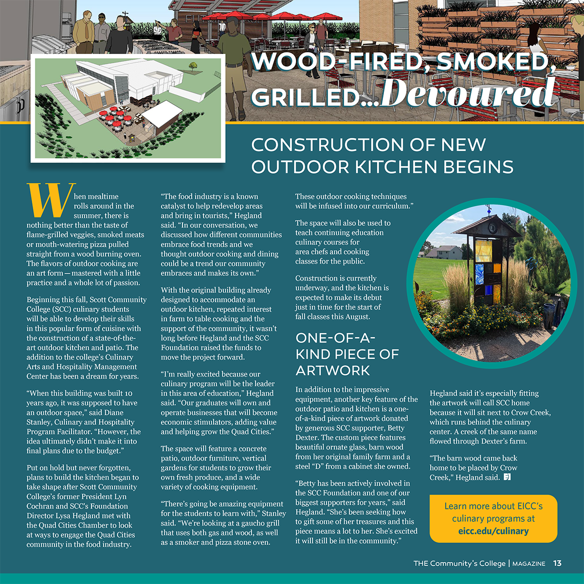 Wood-Fired Magazine Layout